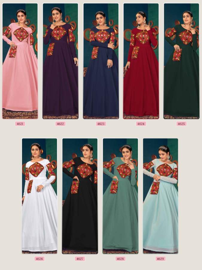 Kf Flory 17 Party Festive Wear Exclusive Ladies Latest Gown Collection